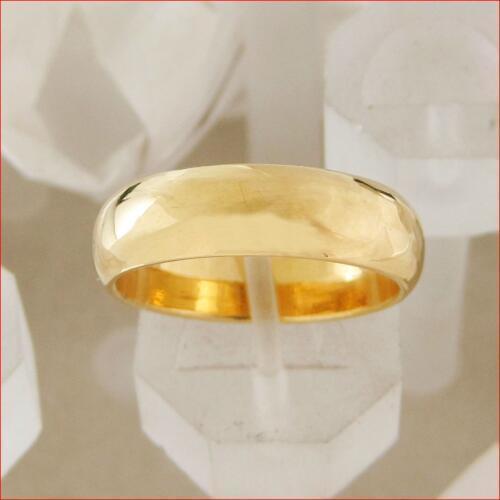 YELLOW GOLD OVERLAY GP PLAIN WEDDING BAND ENGAGEMENT RING SIZE CHOOSABLE/GREAT GIFT