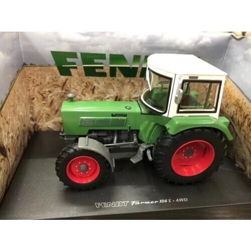 UH 1/32 Scale Fendt Farmer 106 S With Round Cabin 4WD Tractor DIECAST MODEL 5312
