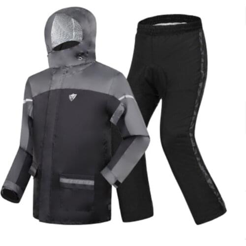 High-quality motorcycle raincoat rain pants suit waterproof rainwear thick camouflage raincoat mens outdoor sports riding