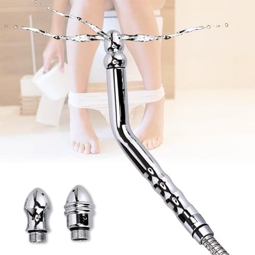 Anal Enema Shower Body Cleaning Tool Butt Plugs Tap Sex Shop Bidet Faucet Anal Vagina Cleaner Anal plug Sex Toys for Couple