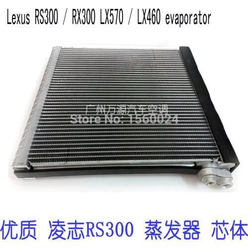 Automobile air conditioner evaporator radiator for RS300/RX300 LX570/LX460 Size:295*275*38mm Auto air conditioning parts repair