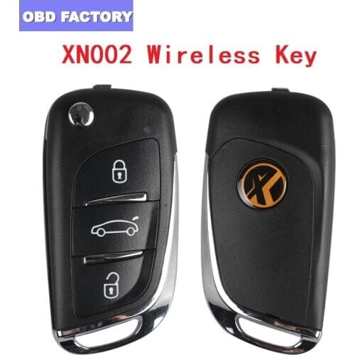 5Pcs XN002 Wireless Remote Key For DS Type English Universal Remote Key 3 Buttons Work With VVDI2 and VVDI Key Tool