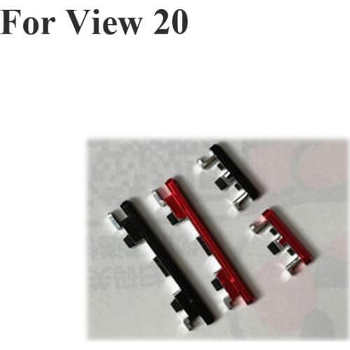 2 in 1 Black Red Side Button For Huawei Honor View 10 View10 Power On Off Button + Volume Button Side Buttons Set Replacement