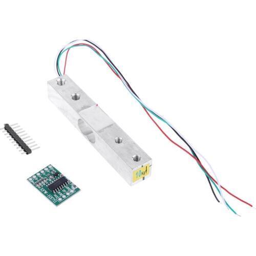 Load Cell 10kg Weight Sensor Electronic Kitchen Scale + HX711 AD Weighing Module