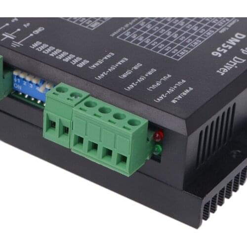 DM556 2-phase Digital Stepper Motor Driver 42/57/86 Stepper Motor Driver for c.c W3JA