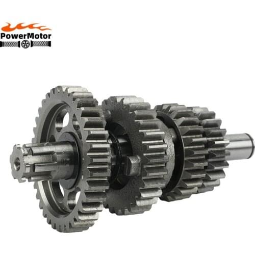 LF150cc Engine Transmission Gear Counter Shaft kit For Lifan 150 150cc 1P56FMJ Horizontal Kick Dirt Pit Bikes Starter Engines