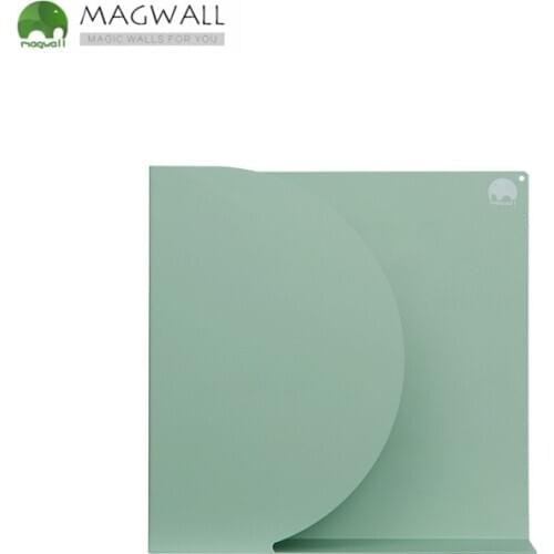 Magnetic geometric shape storage rack colorful wall decor removable rack