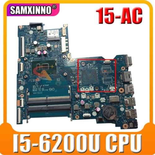 Akemy For HP 15-AY 15-AC 250 G5 BDL50 LA-D704P Laptop Motherboard MainBoard W/ I5 6200U DDR4 Test Ok Fast Ship