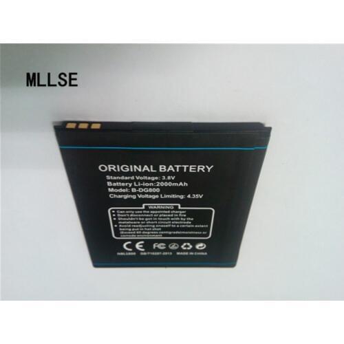 MLLSE 10pcs 2000mAh DG800 battery for DOOGEE DG800 Valencia / B-DG800 Mobile phone battery