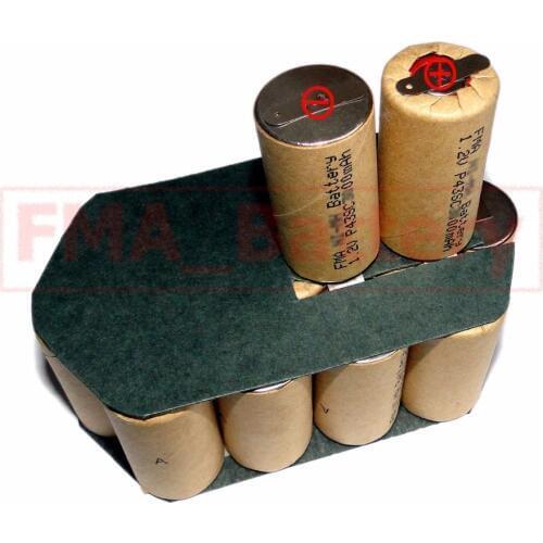 Ni-MH Sub C SC 18V 1600 2200 3000mAH Rechargeable Battery to Drill Screwdriver _+ 15SN P23