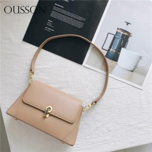 2021 New Shoulder Bag Exquisite Women Underarm Bag High Quality Leather Fashion Crossbody Bag For Women