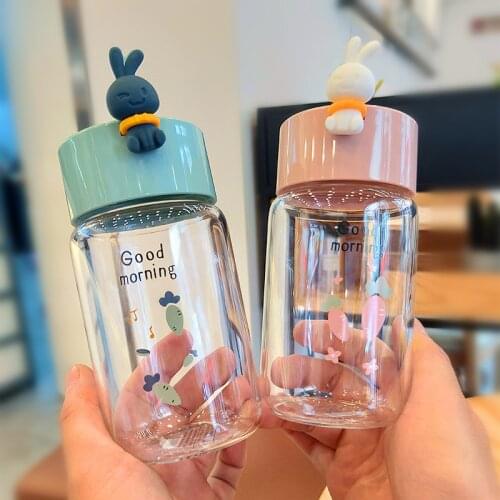 Realikeasy Glass Water Bottles