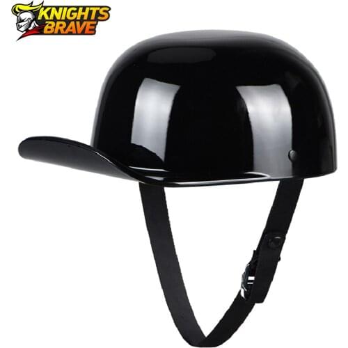 Casco Moto Vintage Motorcycle Helmet Men Retro Riding Helmet Motorbike Moto Biker Protection Gear Racing Scooter Half Helmet