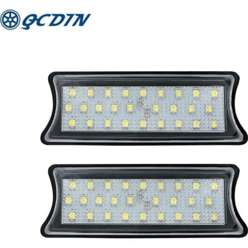 2PCS LED Vehicle Car Interior Light Dome Roof Ceiling Reading Trunk Car Lamp For BMW E60 E65 E87 E90 E91 E93