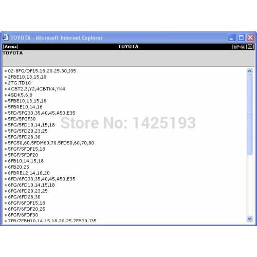 Forklift Quality Parts 2009 For Toyota
