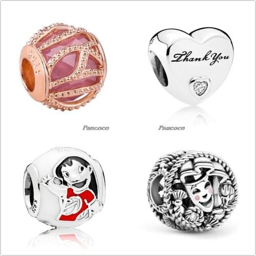 925 Sterling Silver Bead Passions Comedy & Tragedy Drama Masks Charm Fit Pandora Bracelet & Necklace Women DIY Jewelry