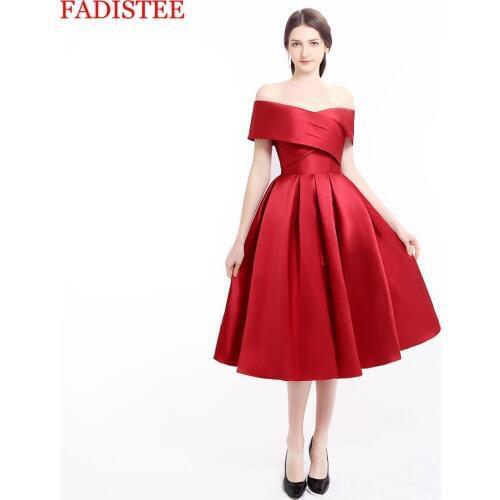 Burgundy pleat sexy vestidos de fiesta de noche prom party Evening Dresses robe de soiree ballkleid short frock satin