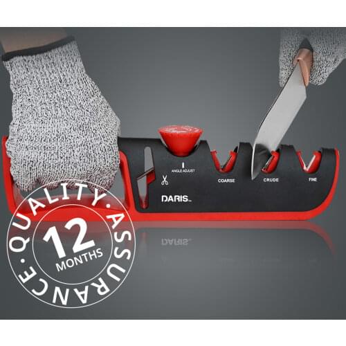Knife Sharpener 3 Stages Professional Kitchen Sharpening Stone Grinder knives Whetstone Tungsten Diamond Ceramic Sharpener Tool