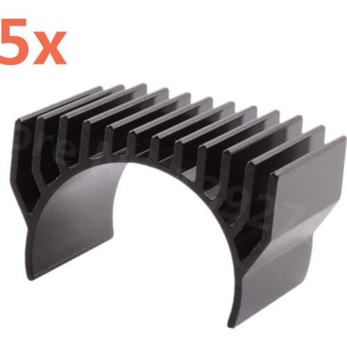 Wholesale 5Pcs/Lot Aluminum Motor Heatsink For 540 550 RC Car 7012 HSP 03300 1/10 Scale Models For Himoto Redcat