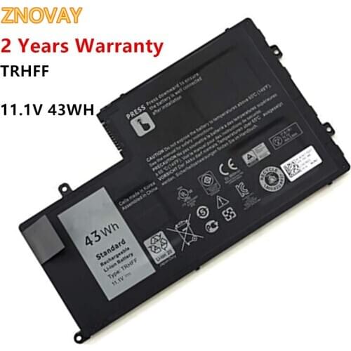 11.1V 43WH Laptop Battery TRHFF Compatible with Dell Inspiron 14 14-5447 15 15-5547 Maple 3C DL011307-PRR13G01 01V2F6 1V2F6