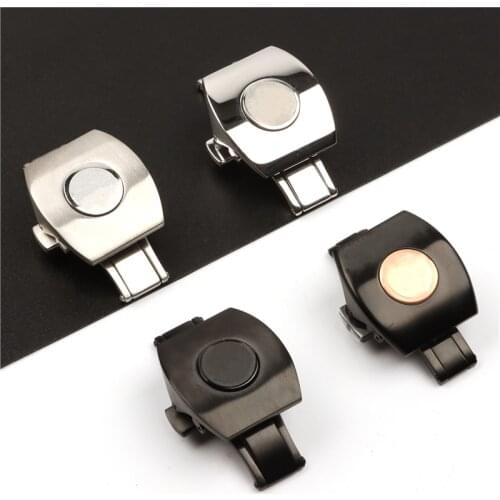 Watch Accessories 20mm Stainless Steel Butterfly Clasp Watch band For Franck Muller Strap V45 Series Watchband Folding Buckle