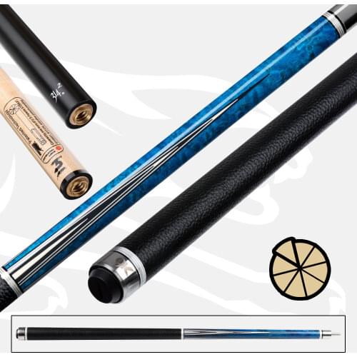 PREOAIDR 9K Series Billiard Black Technology Pool Cue With 2 Shafts (carbon shaft+8pieces in 1) Uni-loc Joint Leather Wrap Kit