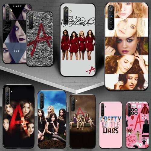 PENGHUWAN Cute Little Liars PLL TV Show Black TPU Soft Rubber Phone Cover For OPPO Realme 5 3 2 Pro F7 F9 F11 F3 RENO Cover