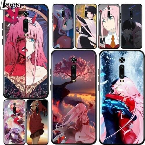 For Xiaomi Redmi 9A 9C 9 Matte Phone Case Darling in the FranXX For Redmi 10X K20 Pro 5G S2 8A 8 7A 7 6 6A Phone Cover