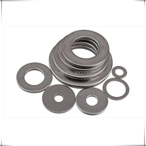DIN125 Stainless Steel 304 Plain Flat Washer 200pcs/lot