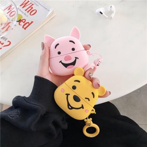 Disney Winnie The Pooh Porket Soft Cases For Airpods Pro Protective Bluetooth Wireless Earphone Charging Cover Lovers Gift