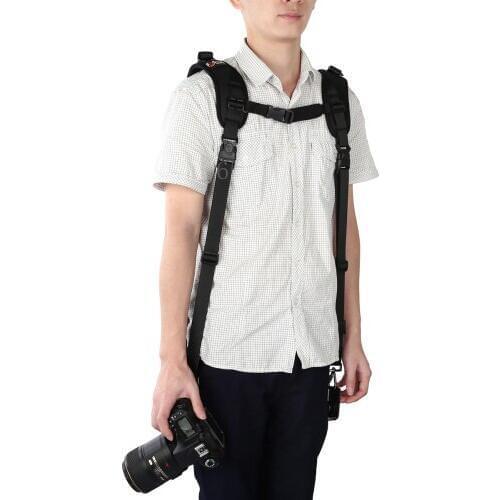 Digital SLR DV Camera Double Shoulder Sling Strap Quick Rapid Camera Sling Strap for Canon 5D MarkIII 700D for Nikon for Sony