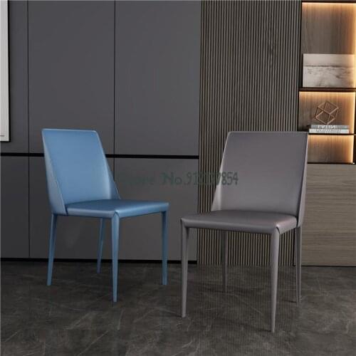 Saddle Chair Light Luxury Dining Chair Modern Simple Desk Chair Makeup Chair Nordic Chair Back Chair Saddle Household Stool