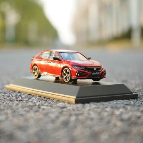 Diecast Alloy 1:43 Scale 2020 Honda Civic Car Model Simulation Vehicle Souvenir Toys Collectible Gifts Static Display Show