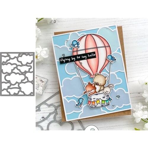 Clouds Metal Cutting Dies for Scrapbooking Handmade Tools Mold Cut Stencil New 2021 DIY Card Make Mould Model Craft Decoration