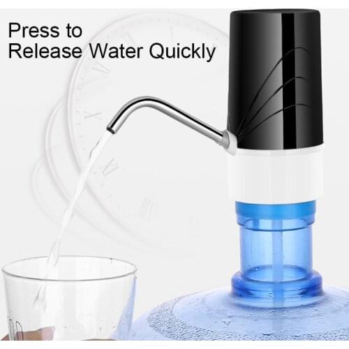 Water Bottle Pump USB Charging Automatic Drinking Water Pump Portable Electric Water Dispenser Pumping Device Switch Cocina