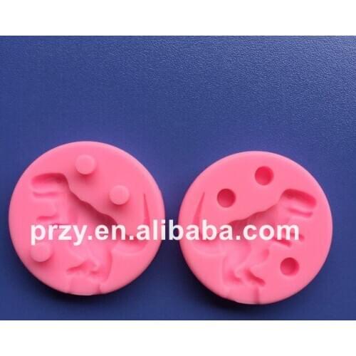 Dimensional dinosaur combo 3D silicone fandont mold Silica gel moulds Chocolate molds cake baking decoration tools candy mould