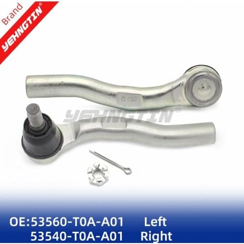 OEM 53540-T0A-A01 53560-T0A-A01 Steering Tie Rod Ends for For HONDA CR-V IV 2012-2016 RM1 CJ5 Front L& R ES801156 ES801157