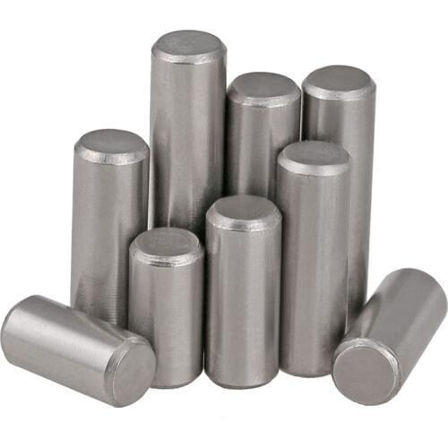 GB119 Authentic 304 stainless steel cylindrical pin Fixed pin Locating pin Solid pin M3 M4