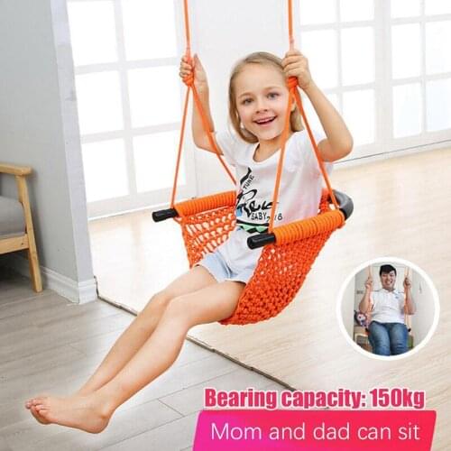 Adjustable Swing Chair Outdoor Indoor Hanging Chair Baby Garden Swing Set Playground Outdoor
