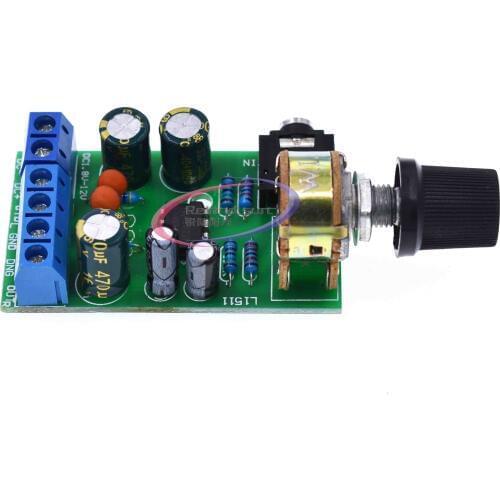 TDA2822M 2.0 Stereo Audio Amplifier Board Dual Channel AMP AUX Amplifier Board Module For Arduino DC 1.8-12V