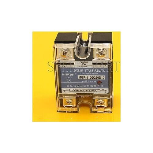 High Quality 10A Solid State Relay SSR DC-DC 10A 3V-32V DC 5V-220V DC