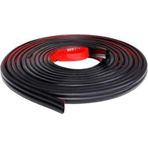 5M Hood Trunk Trim Edge Rubber Weatherstrip Exterior Accessories Styling Self Adhesive L Shape Car Door Seal Strip High Density