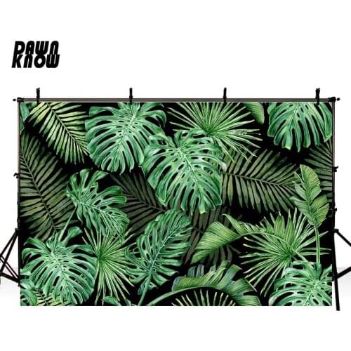 DAWNKNOW Leaf Vinyl Photography Background For Personal Photo Shoot Backdrop For Wedding Photo Studio G739