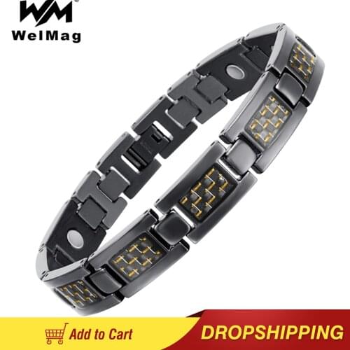 WelMag Yellow Bracelets