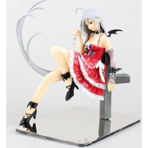 Japanese Anime Rosario and Vampire Moka Akashiya Awakened Ver. PVC Action Figure Anime Sexy Figures Sexy Girl Model Toys