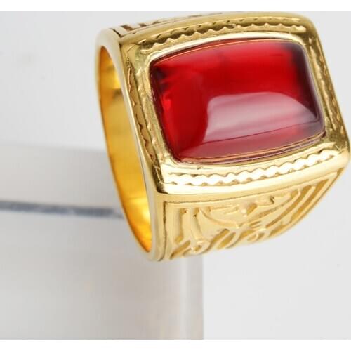 Ady Fashion Big Marble Color Stone Rings for Women Big Size 7-11 Antique Color & Gold Wedding Rings Party Jewelry