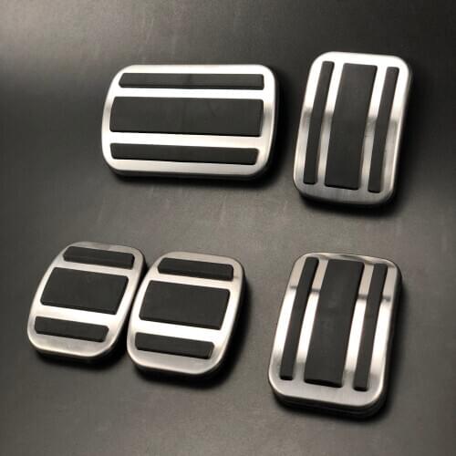 Car Accessories Stainless Steel Non-slip Brake Fuel Accelerator Pedal Fit For Peugeot 308 308S 408 4008 5008 Citroen Aircross