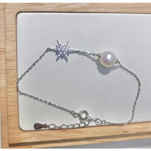 Shining 925 Sterling Silver Bracelet Settings Findings Mountings Base Parts Bangle for Crystal Agate Pearls Jade Coral Beads