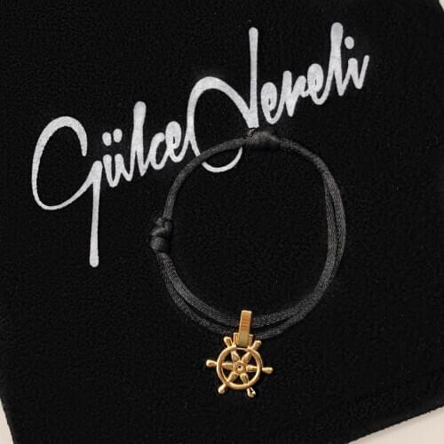 GULCE DERELI, WHEEL BRACELET, BRACELETS, CHARM BRACELETS, GIFT BOX, GOLD/SILVER PLATED