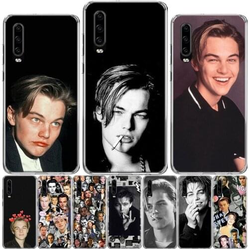 Cool Leonardo Dicaprio Young Phone Case For Huawei P40 P30 P20 P10 Mate 10 20 30 Lite Pro P Smart Z 2018 Plus 2019 Cover Shell C